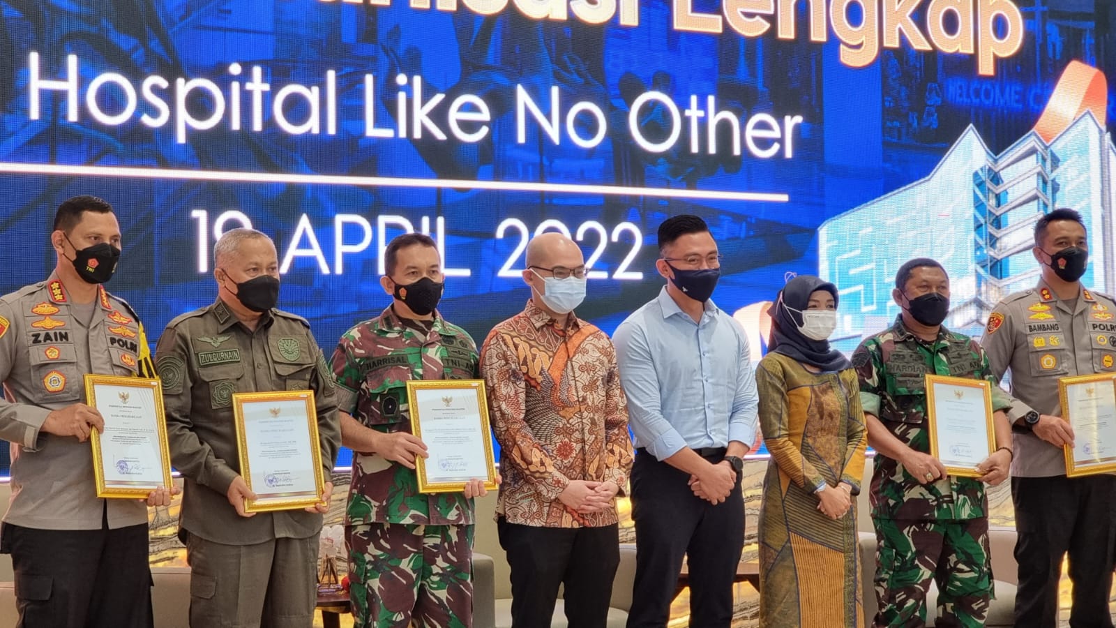 Pemerintah Provinsi Banten Beri Penghargaan Binda Banten Atas Kerja Sama Penanganan Pandemi Covid-19