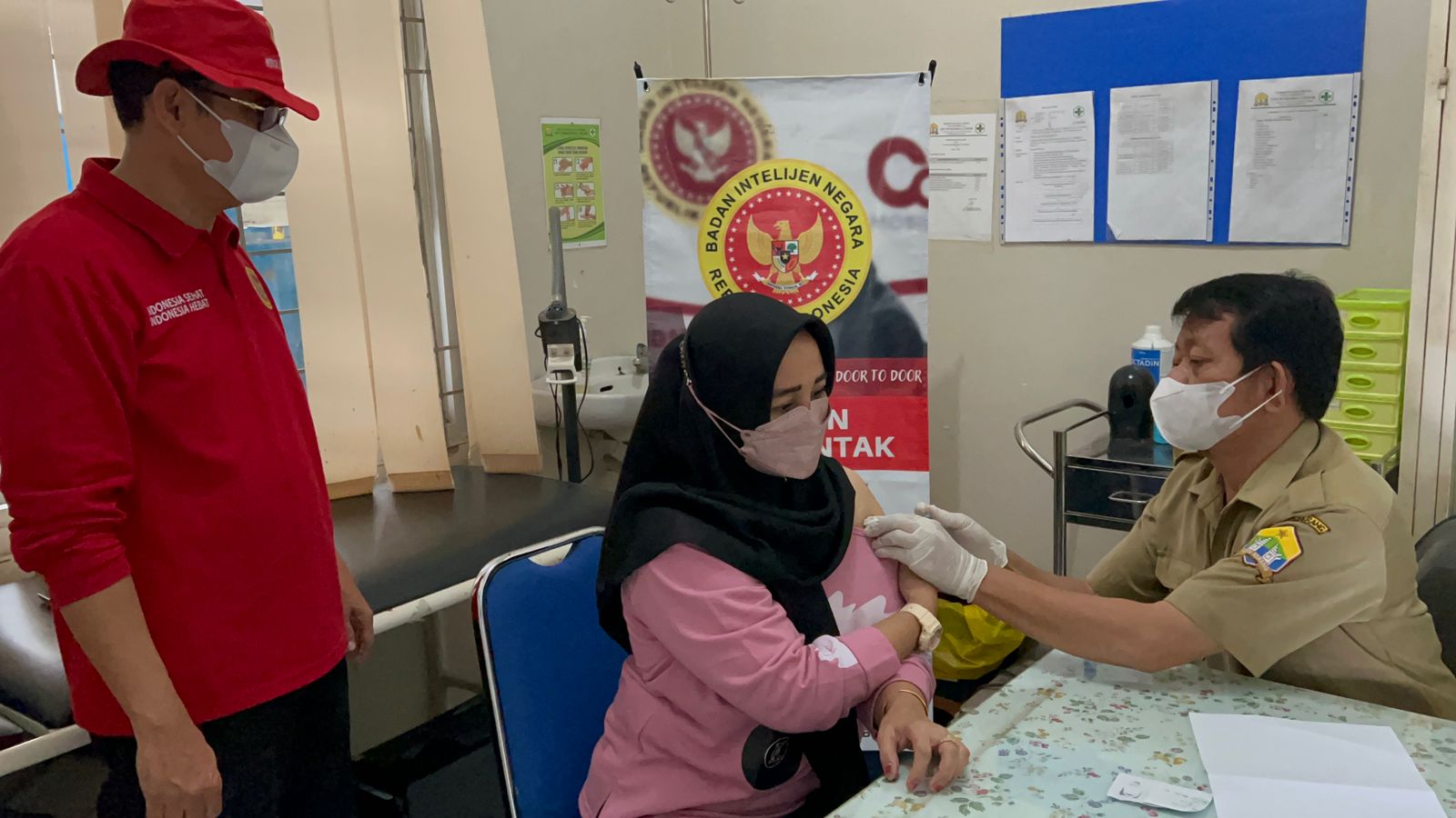 BIN Gencar Vaksinasi Covid-19 Dosis 1, 2, Dan Booster Di Kota dan Kabupaten, Provinsi Banten