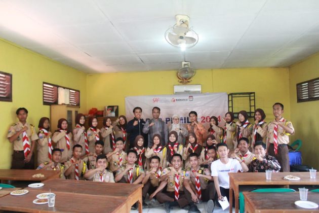 Gencarkan Gerakan Sadar Pemilu 2024 SAF Gandeng Pramuka Gencarkan Gerakan Sadar Pemilu 2024 SAF Gandeng Pramuka