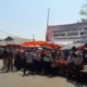 Antusias Masyarakat Kota Cilegon Menyambut Kedatangan Presiden Jokowi
