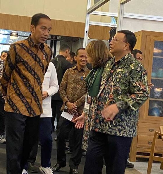 Presiden Joko Widodo Meresmikan Pameran Mebel IFFINA 2023 di ICE BSD Tangsel