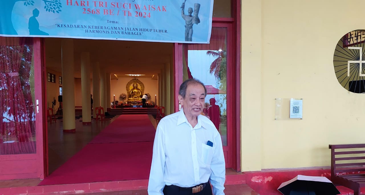 Umat Buddha Ambon Rayakan Waisak 2568 Tahun 2024