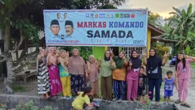 Posko SAM-ADA di Desa Galala Kini Berdiri Kokoh