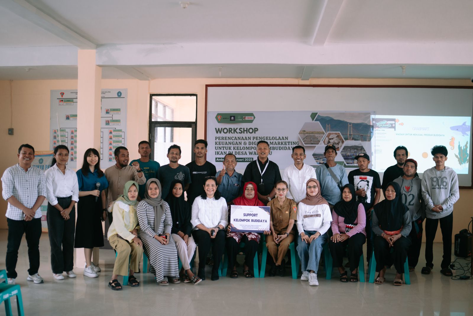 IKANG.ac Selenggarakan Workshop Pengelolaan Keuangan dan Digital Marketing bagi Pembudidaya Ikan di Waiheru, Kota Ambon