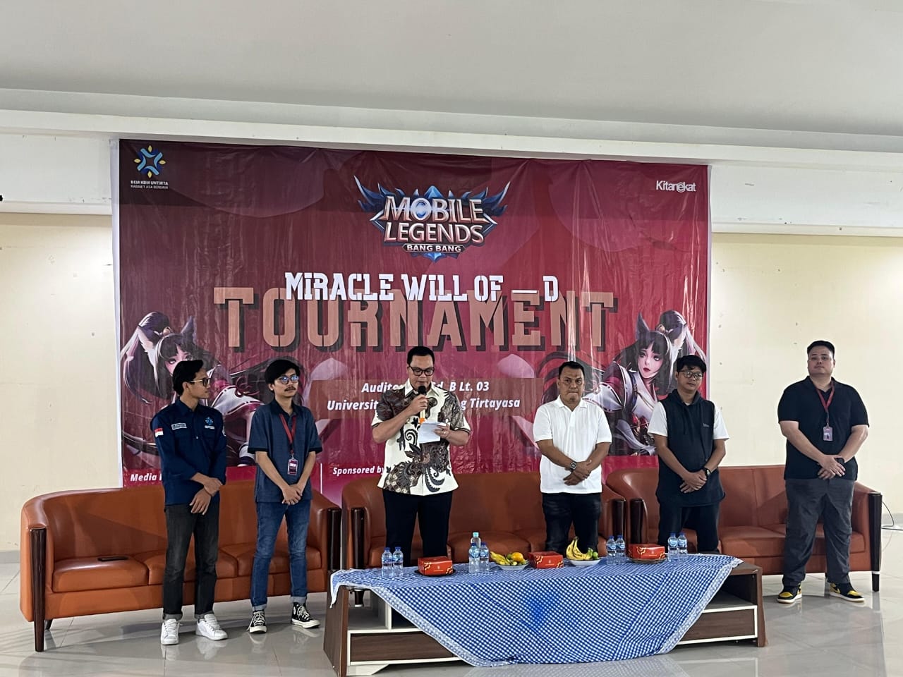 Wali Kota Serang Dukung Ekosistem E-Sport di Turnamen “Miracle Will of D”