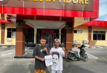 Dua kader LMND Tidore, Dipanggil Polisi Buntut Gerbang Pengadilan Ambruk