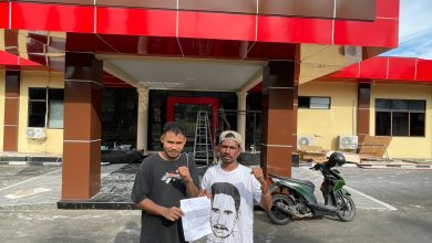 Dua kader LMND Tidore, Dipanggil Polisi Buntut Gerbang Pengadilan Ambruk