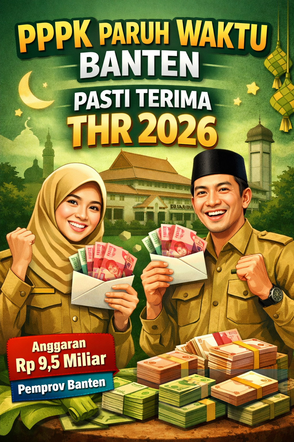 Pemprov Banten Pastikan PPPK Paruh Waktu Terima THR Tahun 2026
